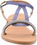 Scapa Platte Zomer Sandalen Blue Dames - Thumbnail 11