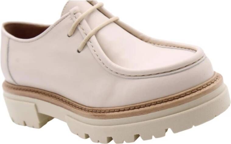 Scapa Distelvinkje Veterschoen Beige Dames