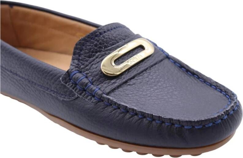 Scapa Druten Mocassin Instappers Blue Dames