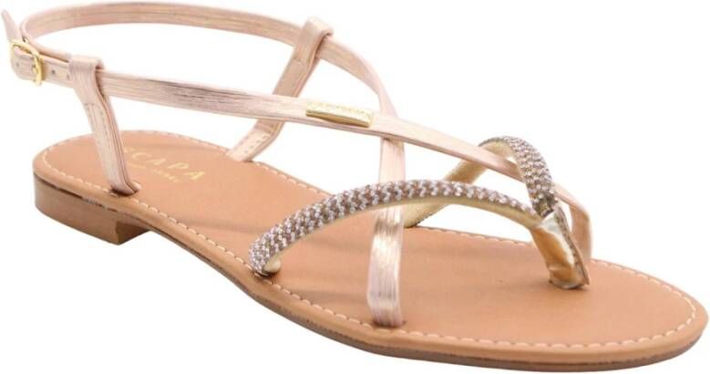 Scapa Flat Sandals Beige Dames