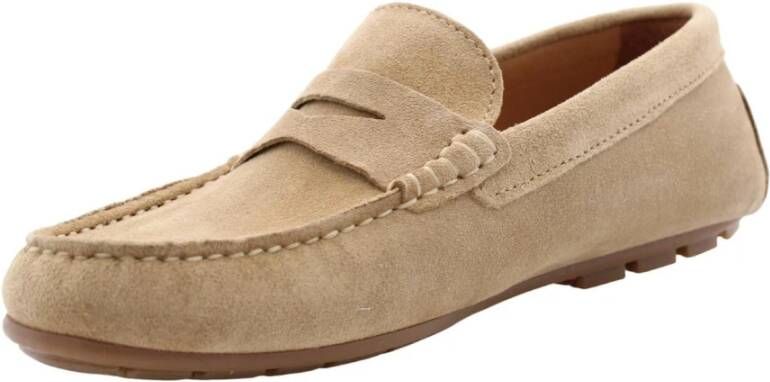 Scapa Stijlvolle Moccasin Loafers voor Mannen Beige Heren