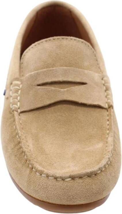 Scapa Stijlvolle Moccasin Loafers voor Mannen Beige Heren