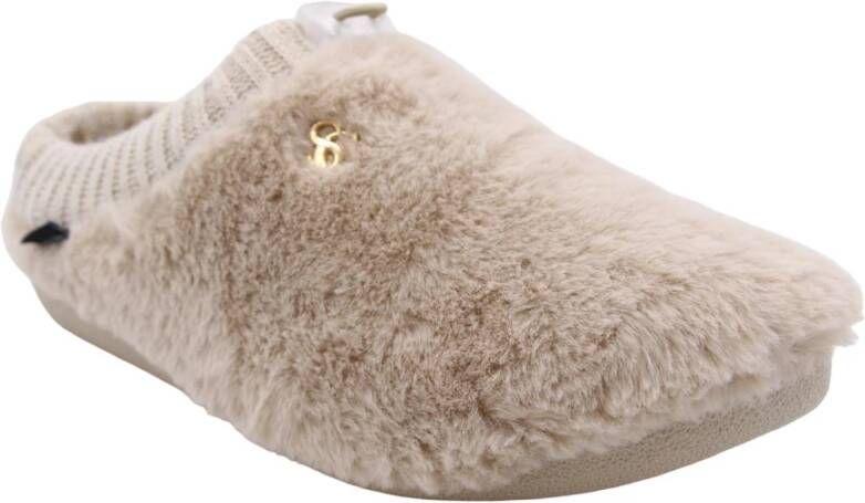 Scapa Pantoffel Truite Beige Dames