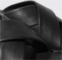Scarosso Adriano Sliders Handgemaakte Italiaanse leren sandalen Black Heren - Thumbnail 2