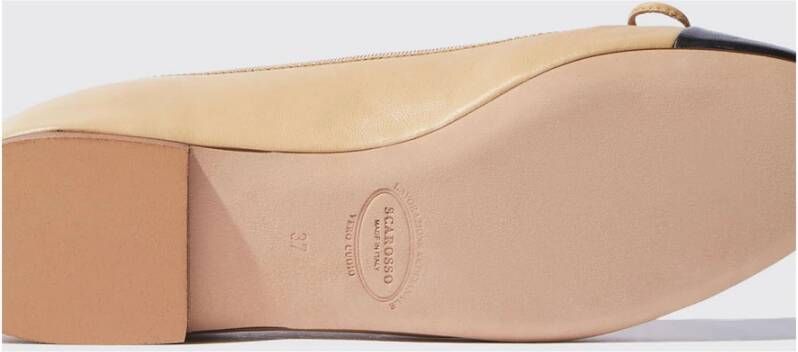 Scarosso Carla Nude Balletschoenen Beige Dames