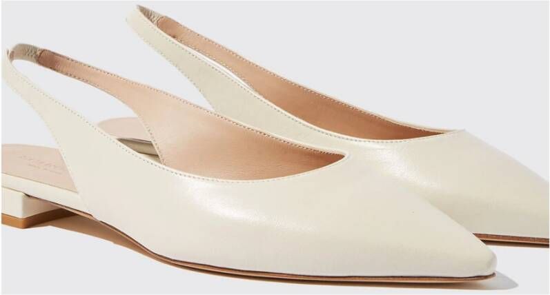 Scarosso Viviana Slingback Ballet Flats Beige Dames