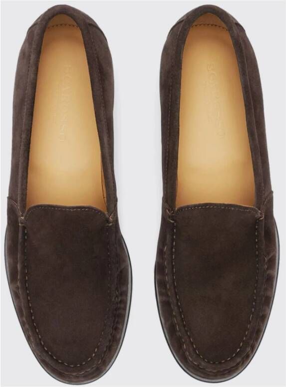 Scarosso Bruine Suède Loafers Brown Heren