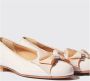 Scarosso Handgemaakte Italiaanse Ballerina`s Elegant en Vrouwelijk Beige Dames - Thumbnail 4