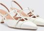 Scarosso Elegante T-bar pumps met verstelbare gespen White Dames - Thumbnail 3