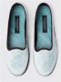 Scarosso Fluweel Ballerina Schoenen Blue Dames - Thumbnail 4