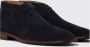 Scarosso Suede Gary Laarzen Blauw Heren - Thumbnail 3