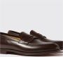 Scarosso Handgemaakte Italiaanse Penny Loafers in bruin kalfsleer Brown Heren - Thumbnail 3