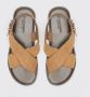 Scarosso Italiaanse Handgemaakte Sandalen Beige Heren - Thumbnail 4