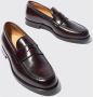 Scarosso Klassieke Italiaanse Penny Loafers Brown Heren - Thumbnail 4