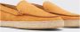 Scarosso Lino Nubuck Schoenen Brown Heren - Thumbnail 3