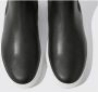 Scarosso Tommaso Nero Sneakers Klassieke Chelsea-stijl met moderne platformszool Zwart Heren - Thumbnail 4