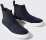 Scarosso Tommaso Nero Sneakers Klassieke Chelsea-stijl met moderne platformszool Zwart Heren - Thumbnail 5