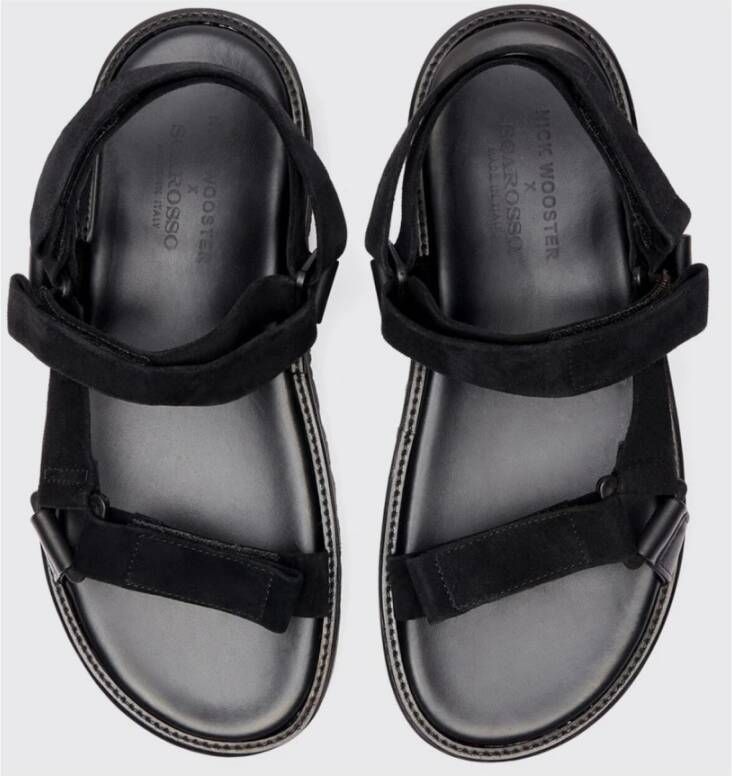 Scarosso Wooster V Sandalen Black Heren