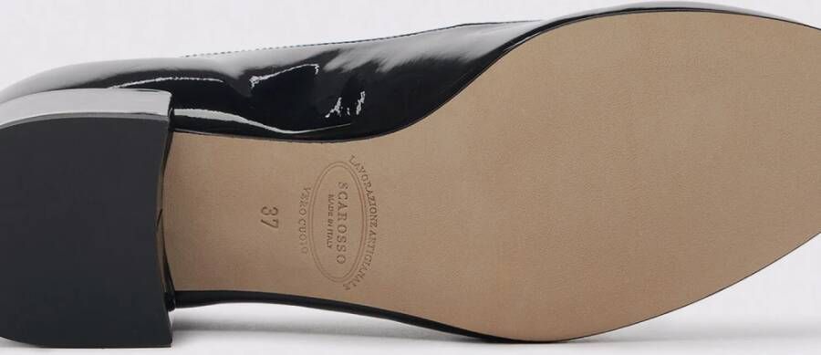 Scarosso Zwarte Patent Mary Jane Schoenen Black Dames