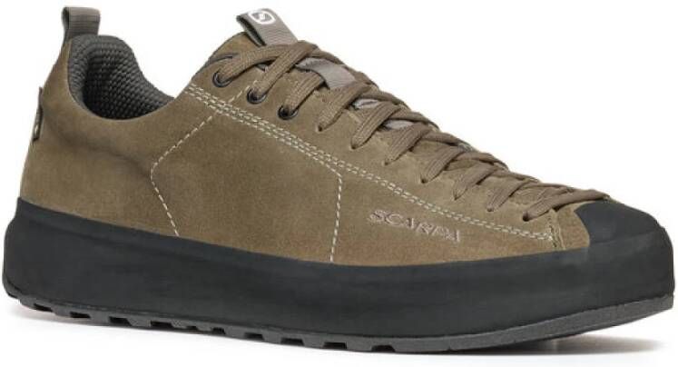 Scarpa Suède sneakers met verlengde veters Green Heren