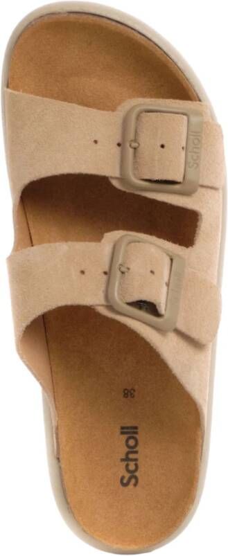 Scholl Beige Sandalen voor de Zomer Beige Dames