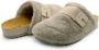 Scholl ALASKA 3.0 Synthetic fur GR Womens Taupe FALSO Clogs Taupe - Thumbnail 3