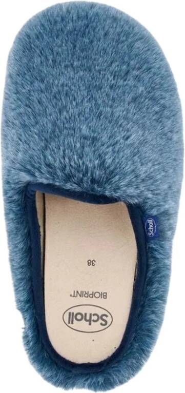 Scholl Comfortabele Instap Pantoffels Blue Dames