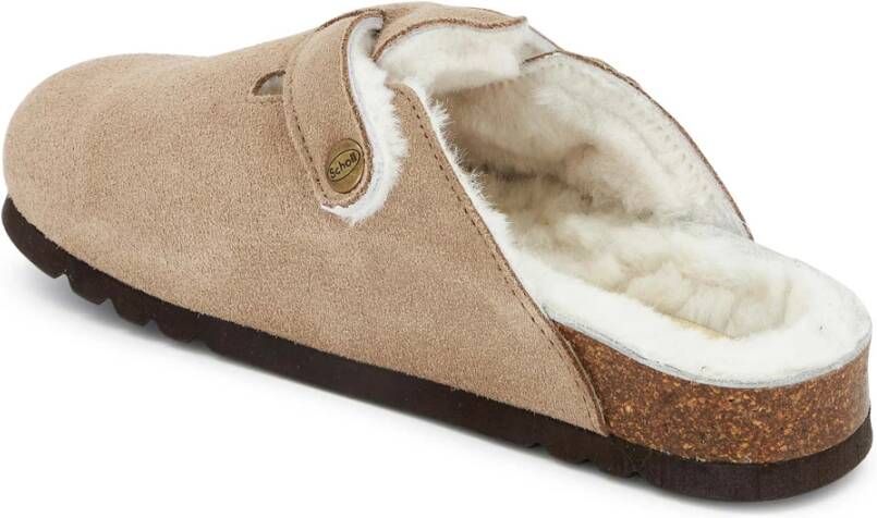 Scholl Donker Beige FAE Nieuwe Schoenen Beige Dames