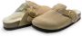 Scholl FAE NEW F Suede SA Womens Dark Beige FALSO Clogs Dark Beige - Thumbnail 13