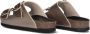 Scholl Metallic Taupe Slippers Noelle Beige Dames - Thumbnail 9