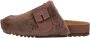 Scholl ALASKA 3.0 Synthetic fur GR Womens Brown FALSO Clogs Brown - Thumbnail 2