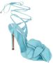 Schutz Bloemen Vetersluiting Hoge Hak Sandalen Blue Dames - Thumbnail 3