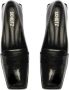 Schutz Vierkante Neus Loafers Black Dames - Thumbnail 2