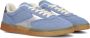 Scotch & Soda Blauwe Suède Lage Sneakers Nixie Blue Dames - Thumbnail 5