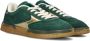 Scotch & Soda Groene Suède Lage Sneakers Green Dames - Thumbnail 8