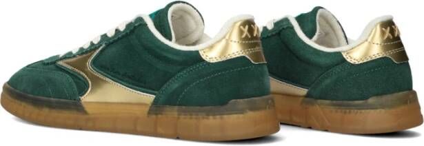 Scotch & Soda Groene Suède Lage Sneakers Green Dames