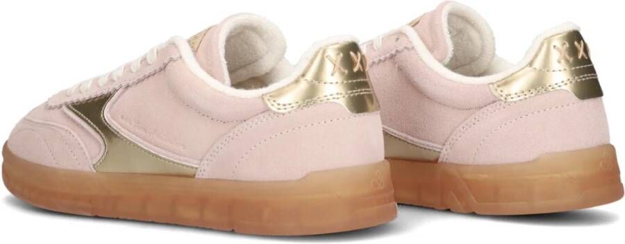 Scotch & Soda Roze Suède Lage Sneakers Nixie Pink Dames