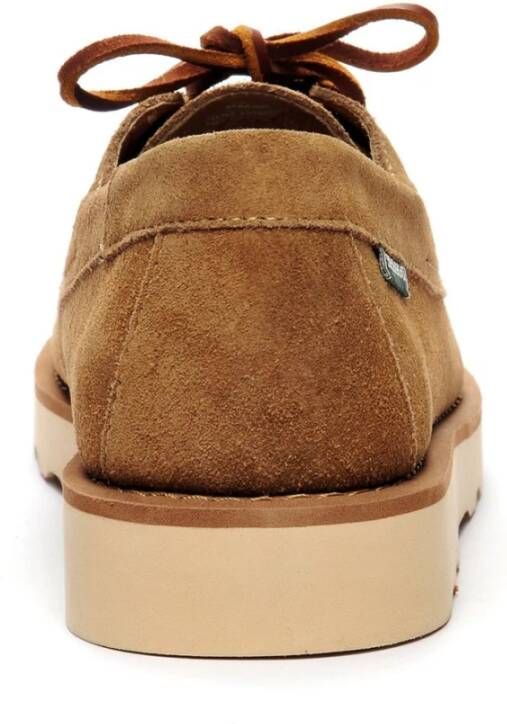 Sebago Beige Camel Askoofield Suède Schoenen Brown Heren