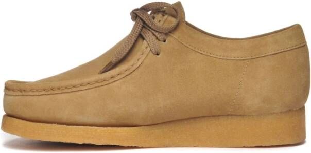 Sebago Beige Suède Mocassins Casual Schoenen Beige Heren