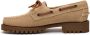 Sebago Beige Suède Mocassins Comfort Stijl Beige Dames - Thumbnail 3