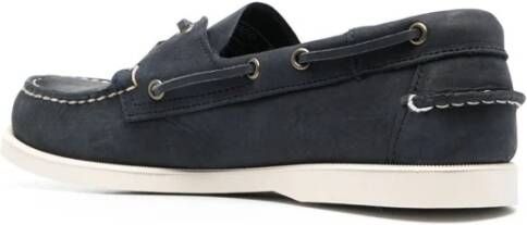 Sebago Blauwe Marine Loafers Crazy Stijl Blue Heren