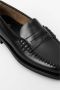 Sebago Bordeauxrode Leren Loafers Slip-On Design Black Dames - Thumbnail 4