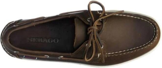 Sebago Bruine Loafer Bootschoen Ss24 Brown Heren