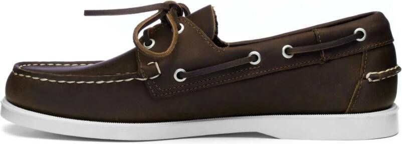 Sebago Bruine Loafer Bootschoen Ss24 Brown Heren