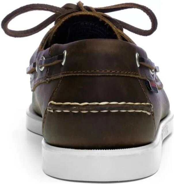 Sebago Bruine Loafer Bootschoen Ss24 Brown Heren