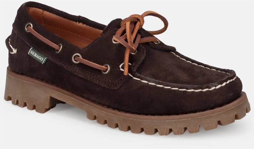 Sebago Bruine Ranger Loafers voor Vrouwen Brown Dames