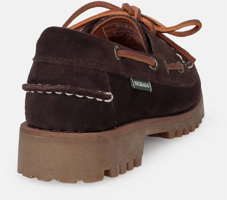 Sebago Bruine Ranger Loafers voor Vrouwen Brown Dames