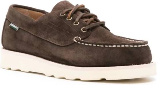 Sebago Bruine Suède Vetersandalen Brown Heren