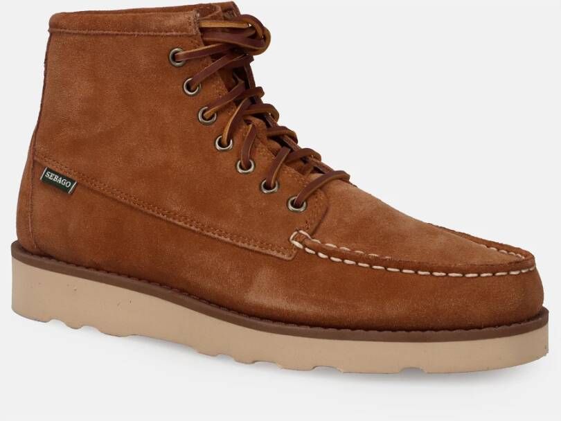 Sebago Bruine Tala Laarzen Geïnspireerd door Native American Stijl Brown Heren