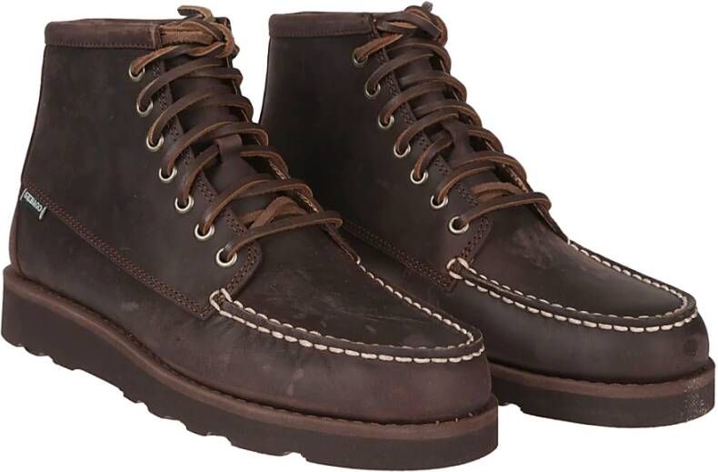 Sebago Crazy Horse Enkellaarzen Brown Heren